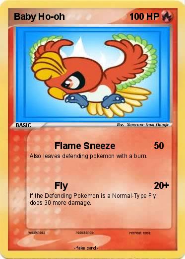 Pokemon Baby Ho-oh