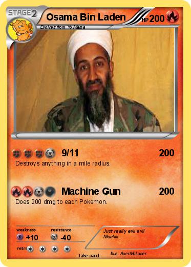 Pokemon Osama Bin Laden