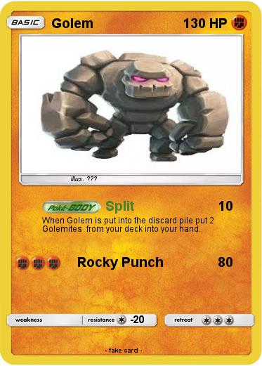Pokemon Golem