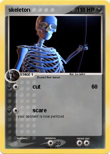 Pokemon skeleton