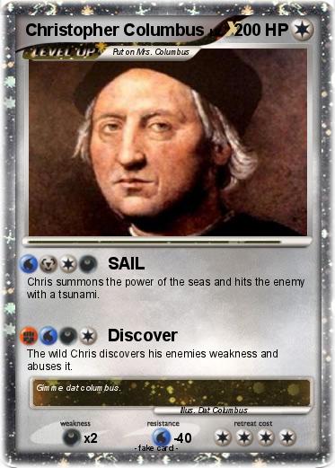 Pokemon Christopher Columbus