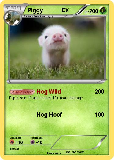 Pokemon Piggy            EX