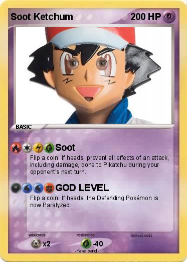 Pokemon Soot Ketchum