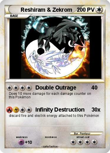 Pokemon Reshiram & Zekrom