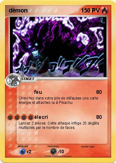 Pokemon démon 