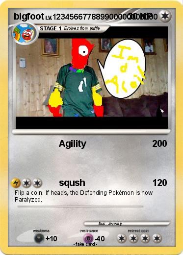Pokemon bigfoot