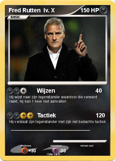 Pokemon Fred Rutten  lv. X