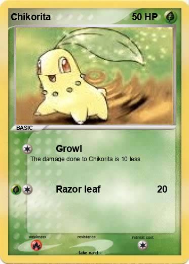 Pokemon Chikorita
