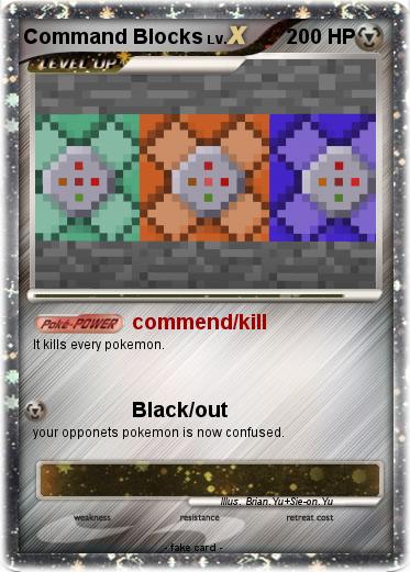 Pokemon Command Blocks