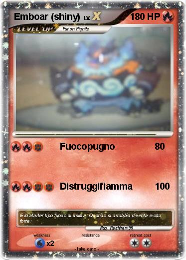 Pokemon Emboar (shiny)