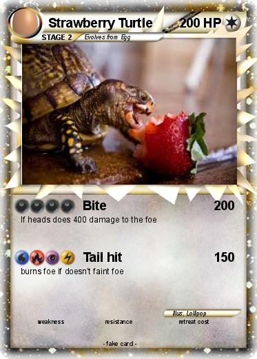 Pokemon Strawberry Turtle