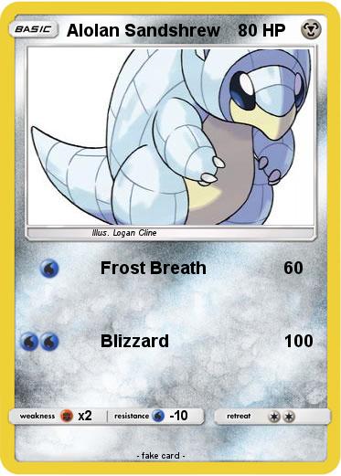 Pokemon Alolan Sandshrew