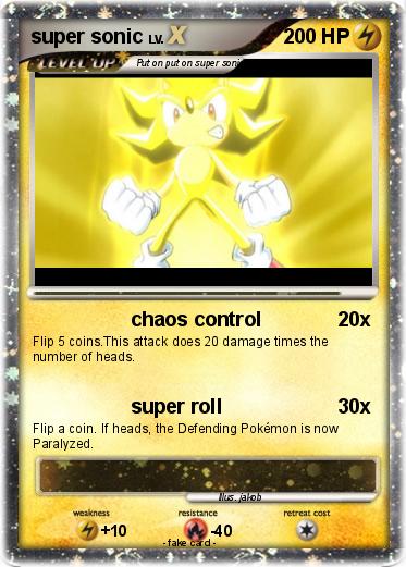 Pokemon super sonic