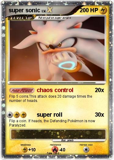 Pokemon super sonic