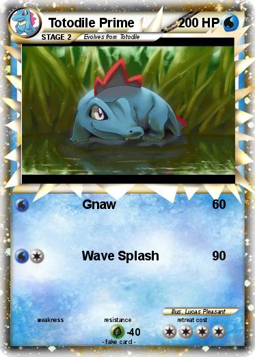 Pokemon Totodile Prime