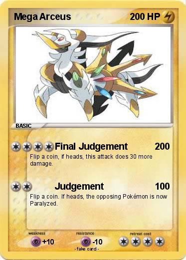 Pokemon Mega Arceus