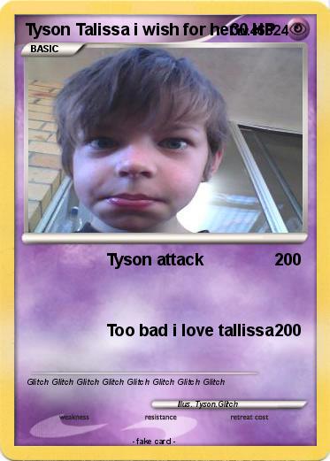 Pokemon Tyson Talissa i wish for her