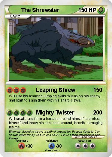 Pokemon The Shrewster