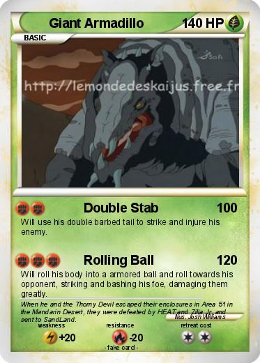 Pokemon Giant Armadillo