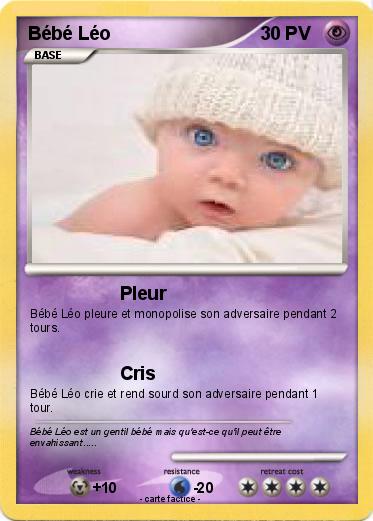 Pokemon Bébé Léo