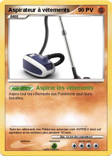 Pokemon Aspirateur à vêtements