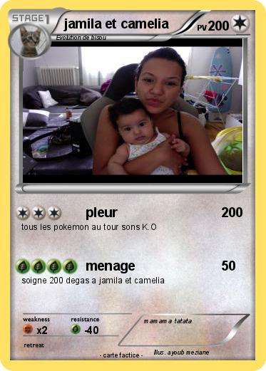Pokemon jamila et camelia