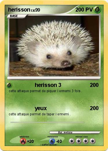 Pokemon herisson