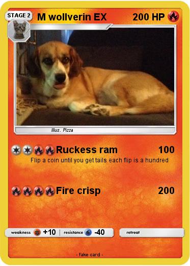Pokemon M wollverin EX