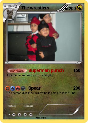 Pokemon The wrestlers