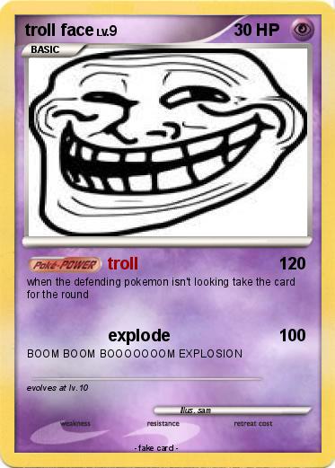 Pokemon troll face