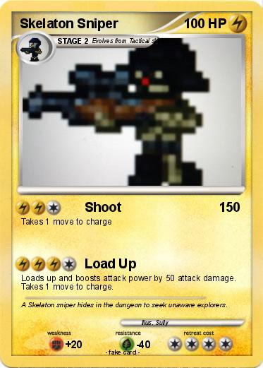 Pokemon Skelaton Sniper