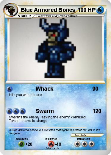 Pokemon Blue Armored Bones
