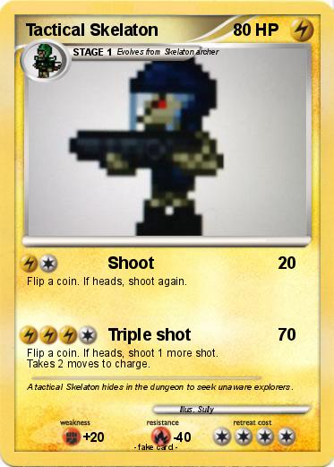 Pokemon Tactical Skelaton
