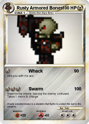 Pokemon Rusty Armored Bones