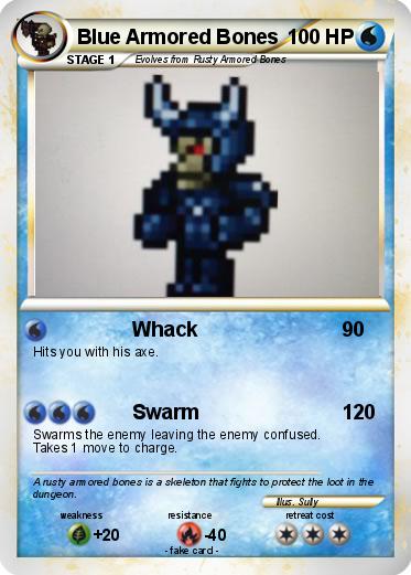 Pokemon Blue Armored Bones