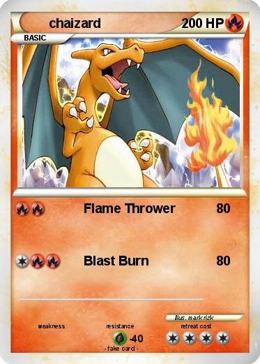 Pokemon chaizard