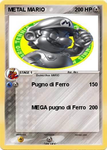 Pokemon METAL MARIO
