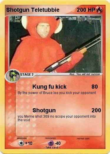 Pokemon Shotgun Teletubbie