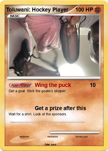 Pokemon Toluwani: Hockey Player