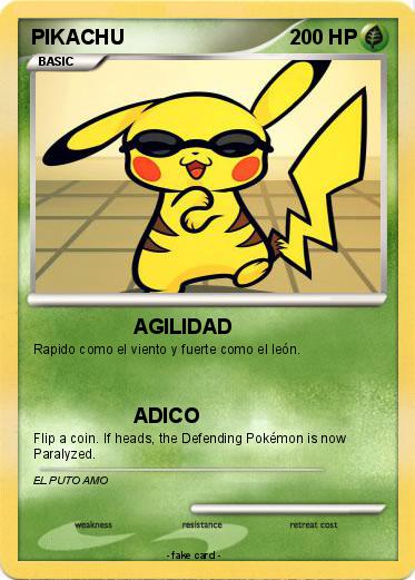 Pokemon PIKACHU