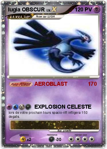 Pokemon lugia OBSCUR