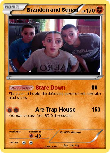 Pokemon Brandon and Squad