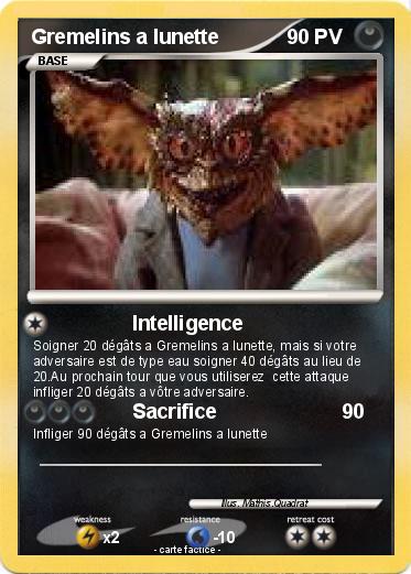 Pokemon Gremelins a lunette