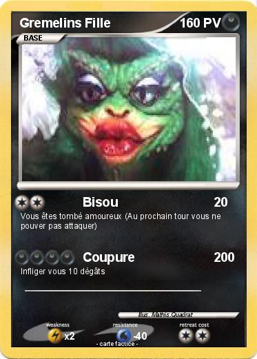 Pokemon Gremelins Fille