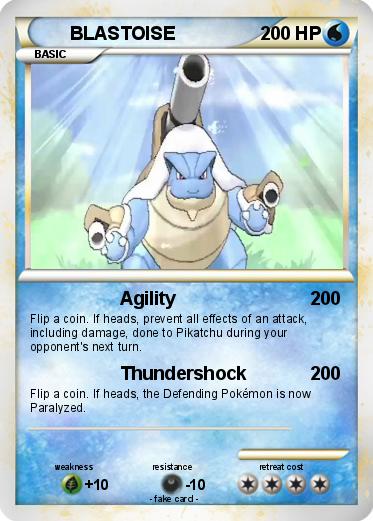Pokemon BLASTOISE
