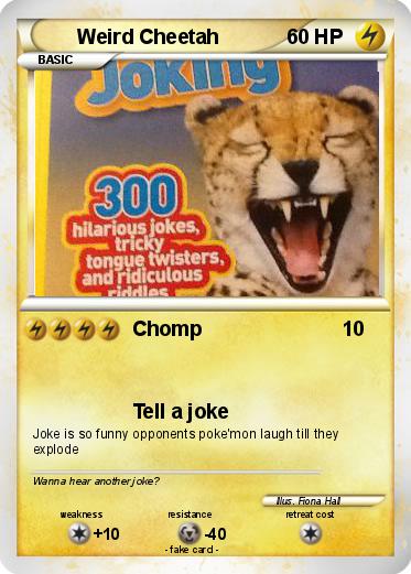 Pokemon Weird Cheetah