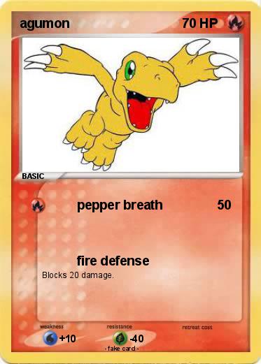 Pokemon agumon