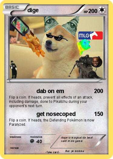 Pokemon dige