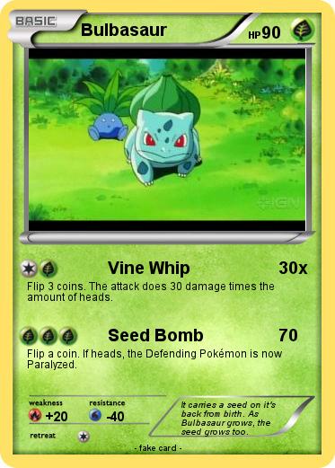 Pokemon Bulbasaur