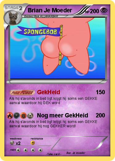 Pokemon Brian Je Moeder